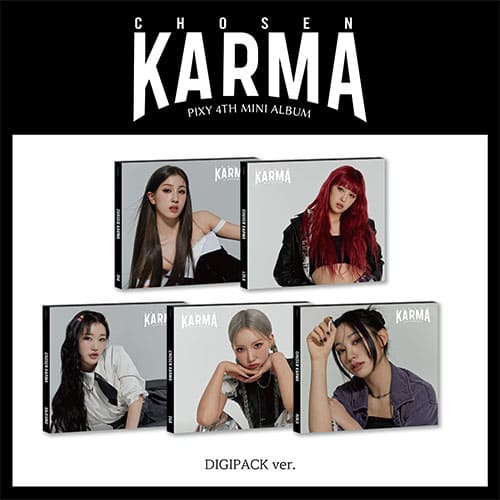 PIXY - 4TH MINI ALBUM [CHOSEN KARMA] DIGIPACK Ver. Kpop Album - Kpop Wholesale | Seoufly