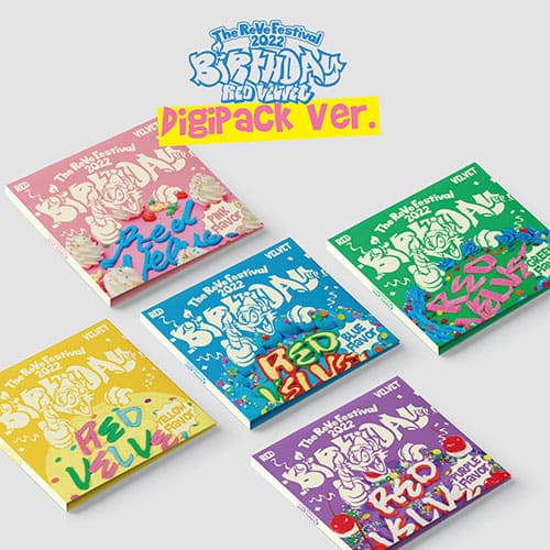 RED VELVET - MINI ALBUM [THE REVE FESTIVAL 2022 - BIRTHDAY] DIGIPACK Ver. Kpop Album - Kpop Wholesale | Seoufly