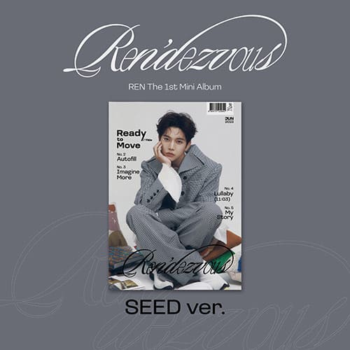 REN -1ST MINI ALBUM [Ren'dezvous] PHOTOBOOK Ver. Kpop Album - Kpop Wholesale | Seoufly