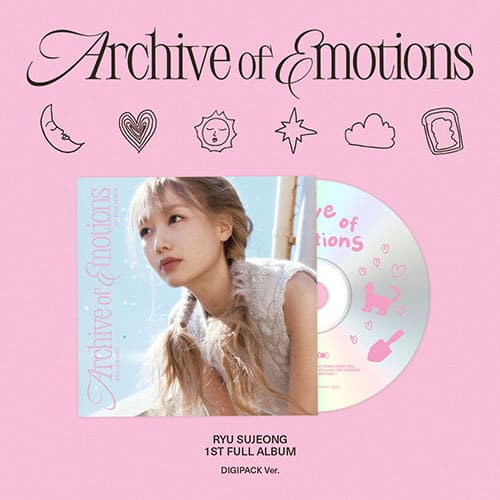RYU SUJEONG - 1ST FULL ALBUM [ARCHIVE OF EMOTIONS] DIGIPACK Ver. Kpop Album - Kpop Wholesale | Seoufly