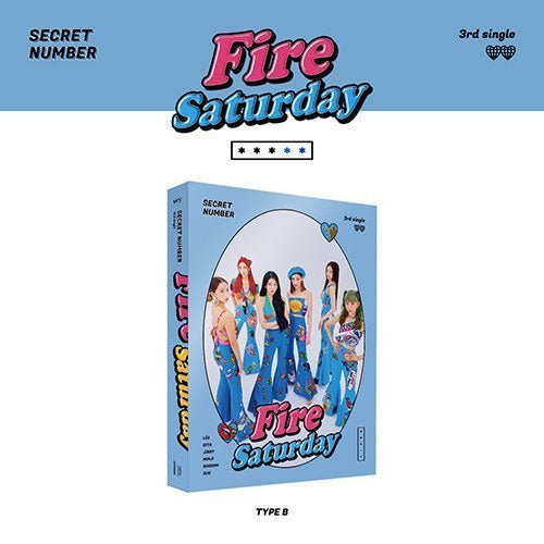 SECRET NUMBER - FIRE SATURDAY [3RD SINGLE ALBUM] Kpop Album - Kpop Wholesale | Seoufly