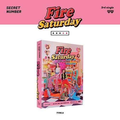 SECRET NUMBER - FIRE SATURDAY [3RD SINGLE ALBUM] Kpop Album - Kpop Wholesale | Seoufly
