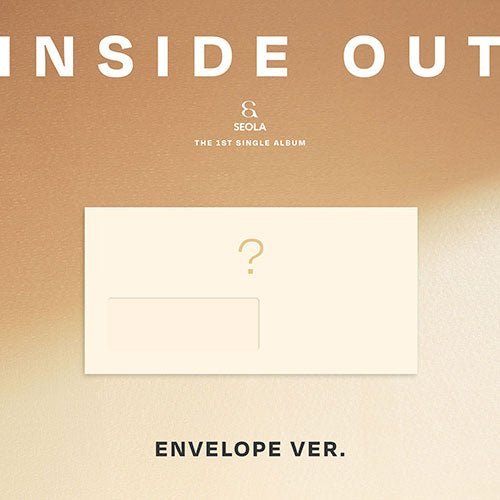 SEOLA - THE 1ST SINGLE ALBUM [INSIDE OUT] ENVELOPE Ver. Kpop Album - Kpop Wholesale | Seoufly