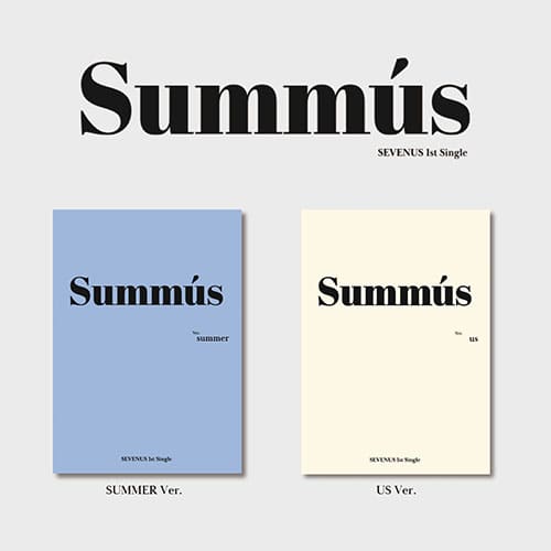 SEVENUS - 1ST SINGLE ALBUM [SUMMUS] Kpop Album - Kpop Wholesale | Seoufly