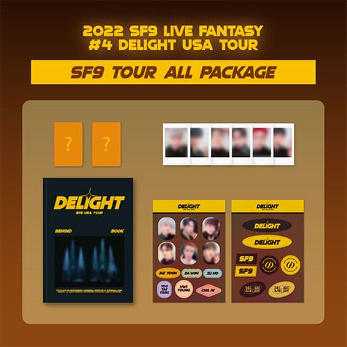 SF9 - 2022 SF9 LIVE FANTASY #4 DELIGHT USA TOUR Photobook - Kpop Wholesale | Seoufly