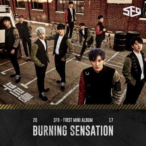 SF9 - BURNING SENSATION [1ST MINI ALBUM] Kpop Album - Kpop Wholesale | Seoufly