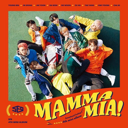 SF9 - MAMMA MIA! [4TH MINI ALBUM] Kpop Album - Kpop Wholesale | Seoufly