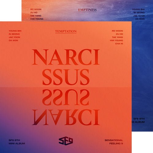 SF9 - NARCISSUS [6TH MINI ALBUM] Kpop Album - Kpop Wholesale | Seoufly