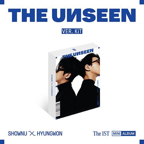 SHOWNU,HYUNGWON - 1ST MINI ALBUM [THE UNSEEN] KiT Ver. Kpop Album - Kpop Wholesale | Seoufly