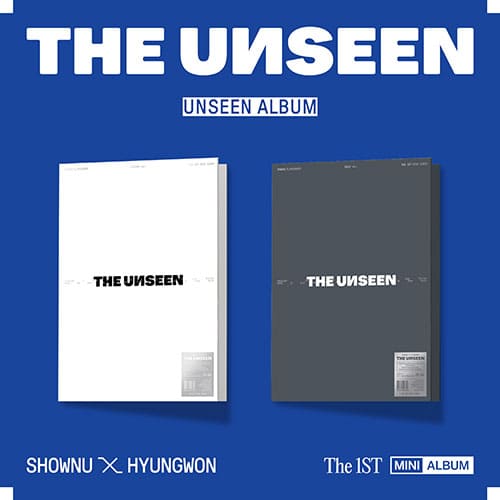 SHOWNU,HYUNGWON - 1ST MINI ALBUM [THE UNSEEN] UNSEEN ALBUM (LIMITED Ver.) Kpop Album - Kpop Wholesale | Seoufly
