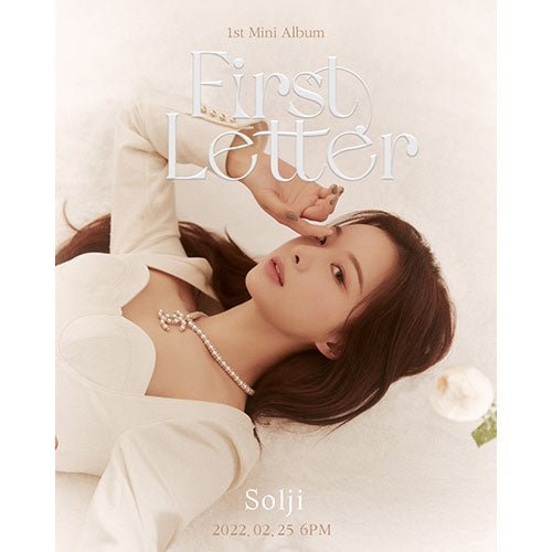 SOLJI - FIRST LETTER [1ST MINI ALBUM] Kpop Album - Kpop Wholesale | Seoufly