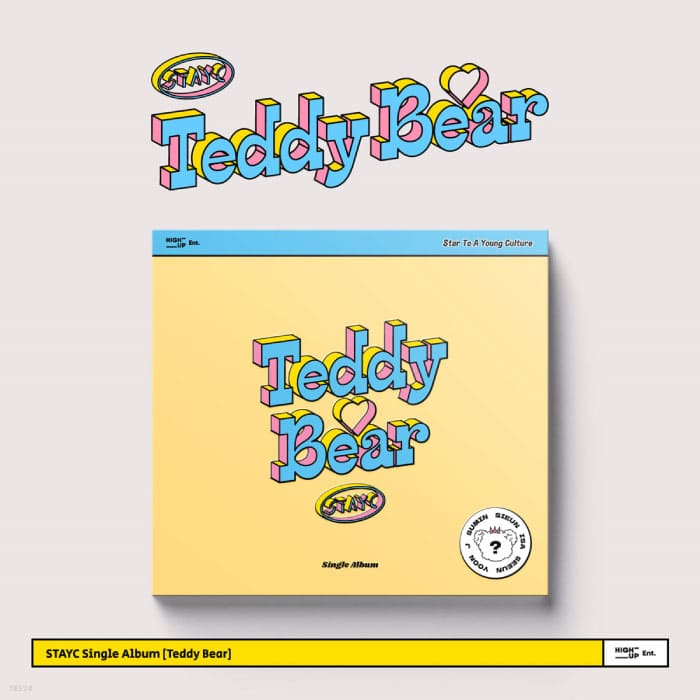 STAYC - SINGLE ALBUM [TEDDY BEAR] DIGIPACK Ver. Kpop Album - Kpop Wholesale | Seoufly