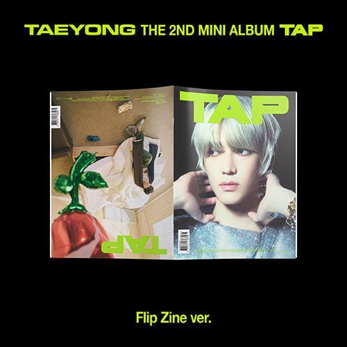 TAEYONG - 2ND MINI ALBUM [TAP] FLIP ZINE Ver. Kpop Album - Kpop Wholesale | Seoufly