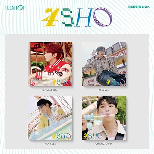 TEEN TOP - 7TH SINGLE ALBUM [4SHO] DIGIPACK Ver. Kpop Album - Kpop Wholesale | Seoufly