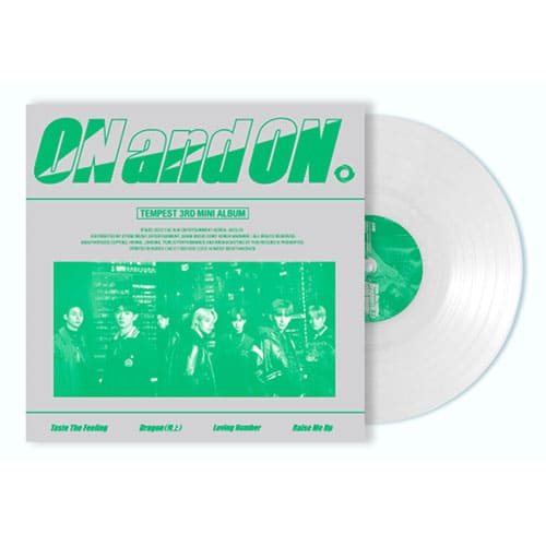 TEMPEST - 3RD MINI ALBUM [ON and ON] LP Vinyl (LP) - Kpop Wholesale | Seoufly