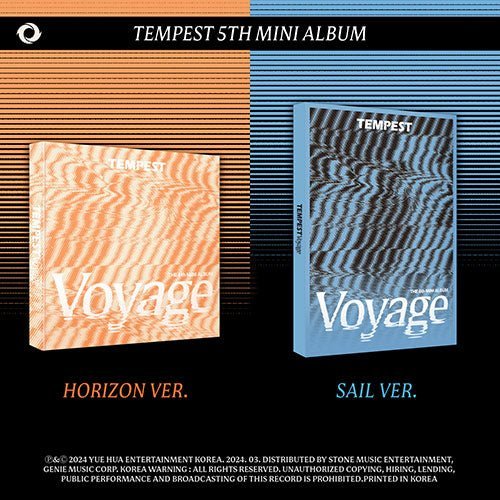 TEMPEST - THE 5TH MINI ALBUM [TEMPEST Voyage] Kpop Album - Kpop Wholesale | Seoufly