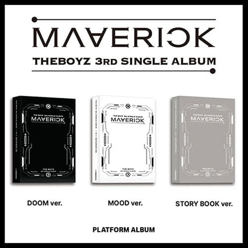 THE BOYZ - 3RD SINGLE ALBUM [MAVERICK] PLATFORM Ver. Kpop Album - Kpop Wholesale | Seoufly