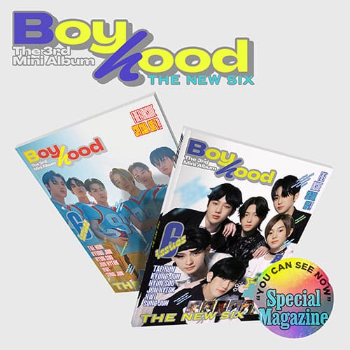 THE NEW SIX (TNX) - 3RD MINI ALBUM [BOYHOOD] Kpop Album - Kpop Wholesale | Seoufly
