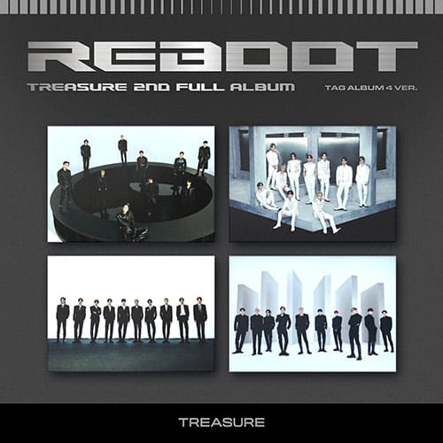TREASURE - 2ND FULL ALBUM [REBOOT] YG TAG ALBUM Kpop Album - Kpop Wholesale | Seoufly
