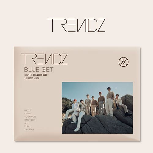 TRENDZ - 1ST SINGLE ALBUM [BLUE SET Chapter. UNKNOWN CODE] Kpop Album - Kpop Wholesale | Seoufly