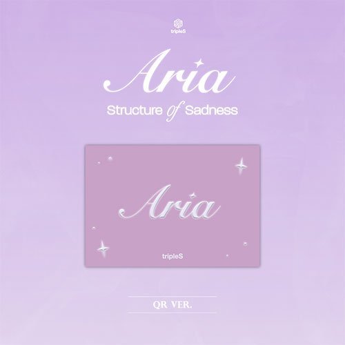 tripleS - SINGLE ALBUM [Aria (Structure of Sadness)] QR Ver. Kpop Album - Kpop Wholesale | Seoufly