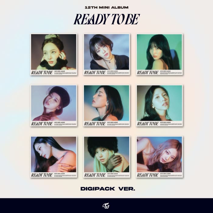 TWICE - 12TH MINI ALBUM [READY TO BE] DIGIPACK Ver. Kpop Album - Kpop Wholesale | Seoufly