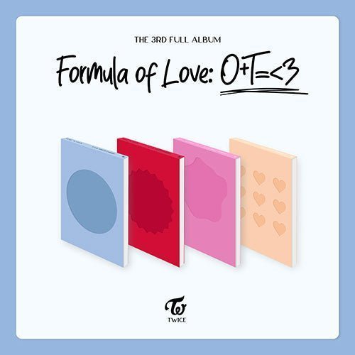 TWICE - FORMULA OF LOVE : O+T=<3 [3RD ALBUM] Kpop Album - Kpop Wholesale | Seoufly