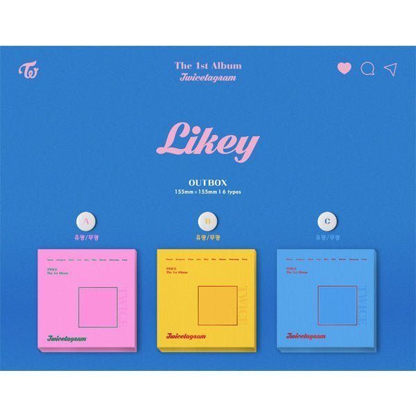 TWICE - twicetagram [1ST ALBUM] Kpop Album - Kpop Wholesale | Seoufly
