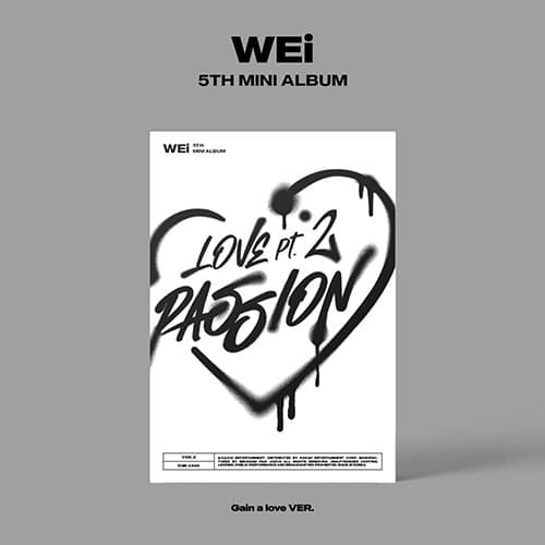 WEi - 5TH MINI ALBUM [LOVE PT.2 : PASSION] Kpop Album - Kpop Wholesale | Seoufly