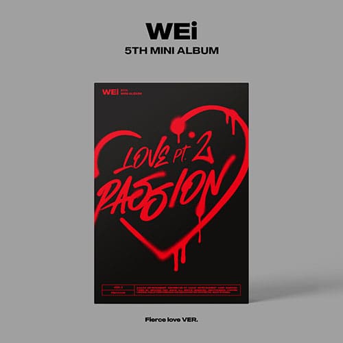 WEi - 5TH MINI ALBUM [LOVE PT.2 : PASSION] Kpop Album - Kpop Wholesale | Seoufly