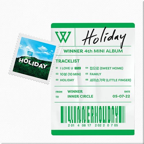 WINNER - HOLIDAY [4TH MINI ALBUM] Kpop Album - Kpop Wholesale | Seoufly