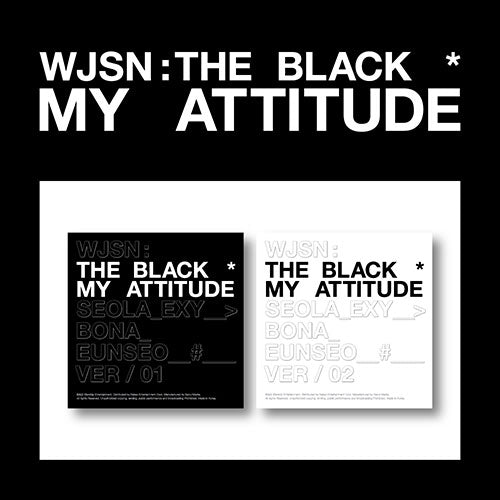 WJSN THE BLACK - MY ATTITUDE [SINGLE ALBUM] Kpop Album - Kpop Wholesale | Seoufly