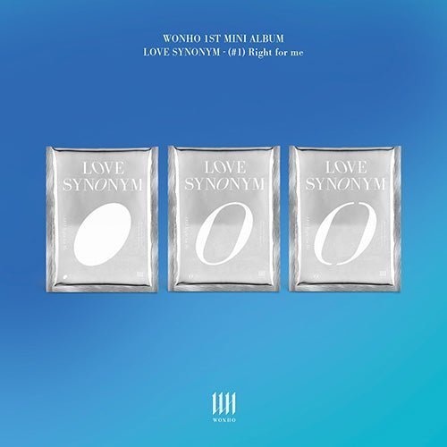WONHO - 1ST MINI ALBUM [LOVE SYNONYM #1. Right for me] Kpop Album - Kpop Wholesale | Seoufly