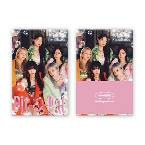 woo!ah! - 4TH SINGLE ALBUM [PIT-A-PAT] POCA ALBUM Ver. Kpop Album - Kpop Wholesale | Seoufly