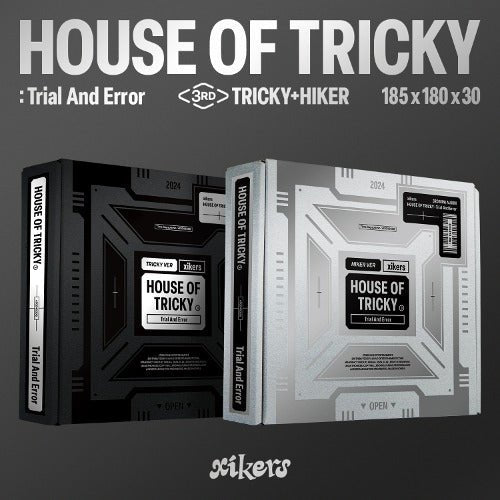 xikers - 3RD MINI ALBUM [HOUSE OF TRICKY : Trial And Error] Kpop Album - Kpop Wholesale | Seoufly