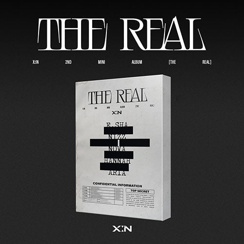 X:IN - 2ND MINI ALBUM [THE REAL] Kpop Album - Kpop Wholesale | Seoufly