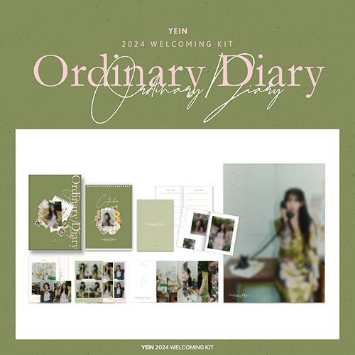 YEIN - 2024 WELCOMING KIT [Ordinary Diary] Season’s Greetings - Kpop Wholesale | Seoufly