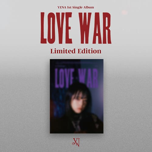 YENA - 1ST SINGLE ALBUM [LOVE WAR] LIMITED EDITION Kpop Album - Kpop Wholesale | Seoufly