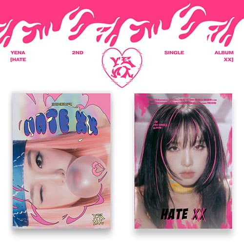 YENA - 2ND SINGLE ALBUM [HATE XX] Kpop Album - Kpop Wholesale | Seoufly