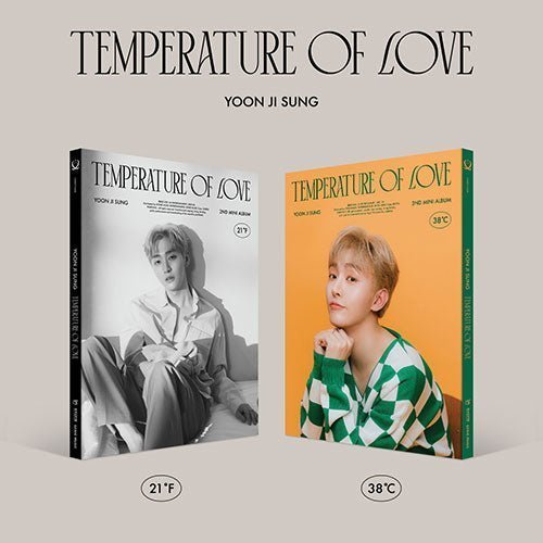 YOON JISUNG - TEMPERATURE OF LOVE [2ND MINI ALBUM] Kpop Album - Kpop Wholesale | Seoufly