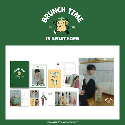 YOUNGJAE - 2024 WELCOMING KIT [BRUNCH TIME] Season’s Greetings - Kpop Wholesale | Seoufly
