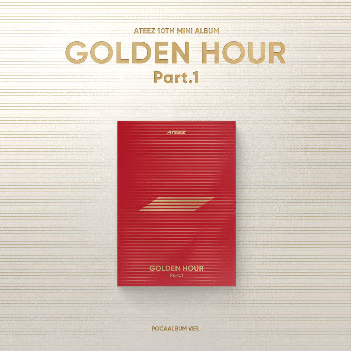 ATEEZ - 10TH MINI ALBUM [GOLDEN HOUR : Part.1] POCAALBUM Ver.