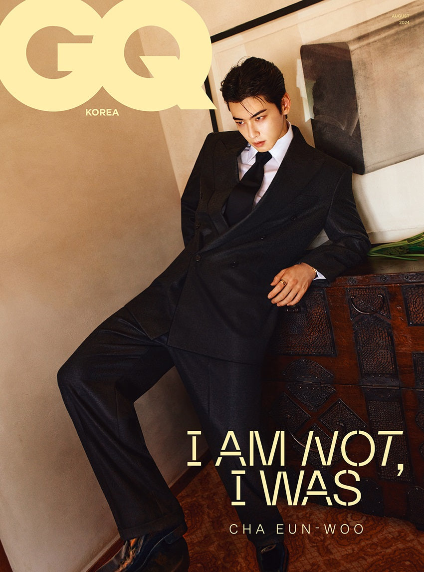 GQ KOREA - [2024, August] - Cover : Cha Eun Woo COVER C