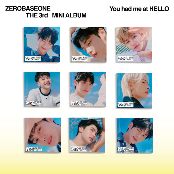 ZEROBASEONE - 3RD MINI ALBUM [You had me at HELLO] Digipack Ver. Kpop Album - Kpop Wholesale | Seoufly
