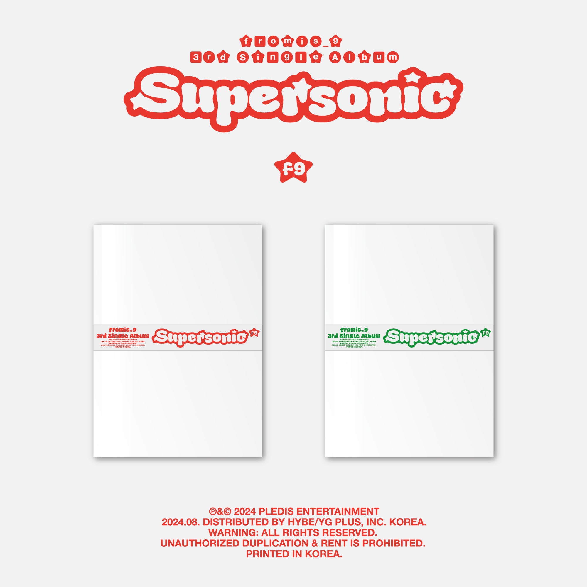fromis_9 - 3rd Single Album [Supersonic] Standard Ver.