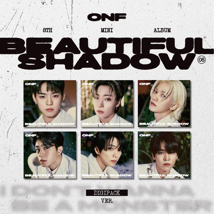 ONF - 8TH MINI ALBUM [BEAUTIFUL SHADOW] DIGIPACK Kpop Album - Kpop Wholesale | Seoufly