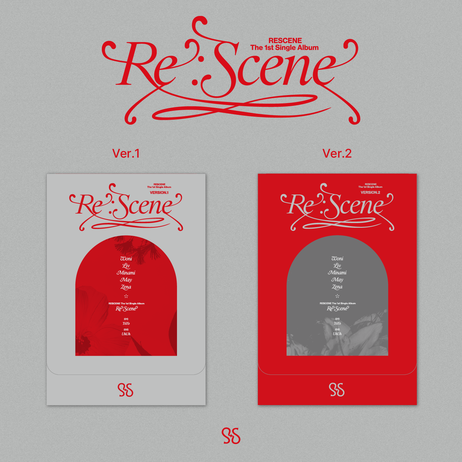 RESCENE - 1ST SINGLE ALBUM [Re:Scene] PLVE Ver. Kpop Album - Kpop Wholesale | Seoufly