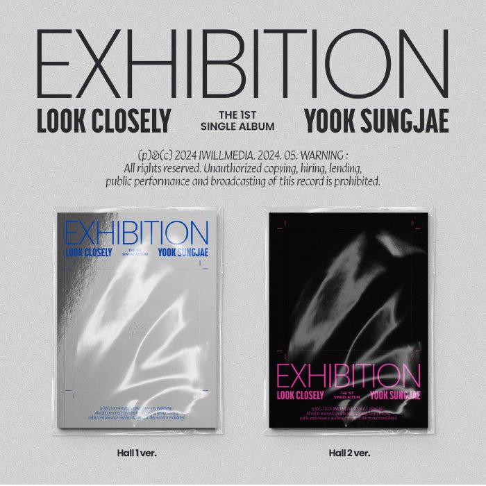 YOOK SUNGJAE - THE 1ST SINGLE ALBUM [EXHIBITION : Look Closely] Kpop Album - Kpop Wholesale | Seoufly