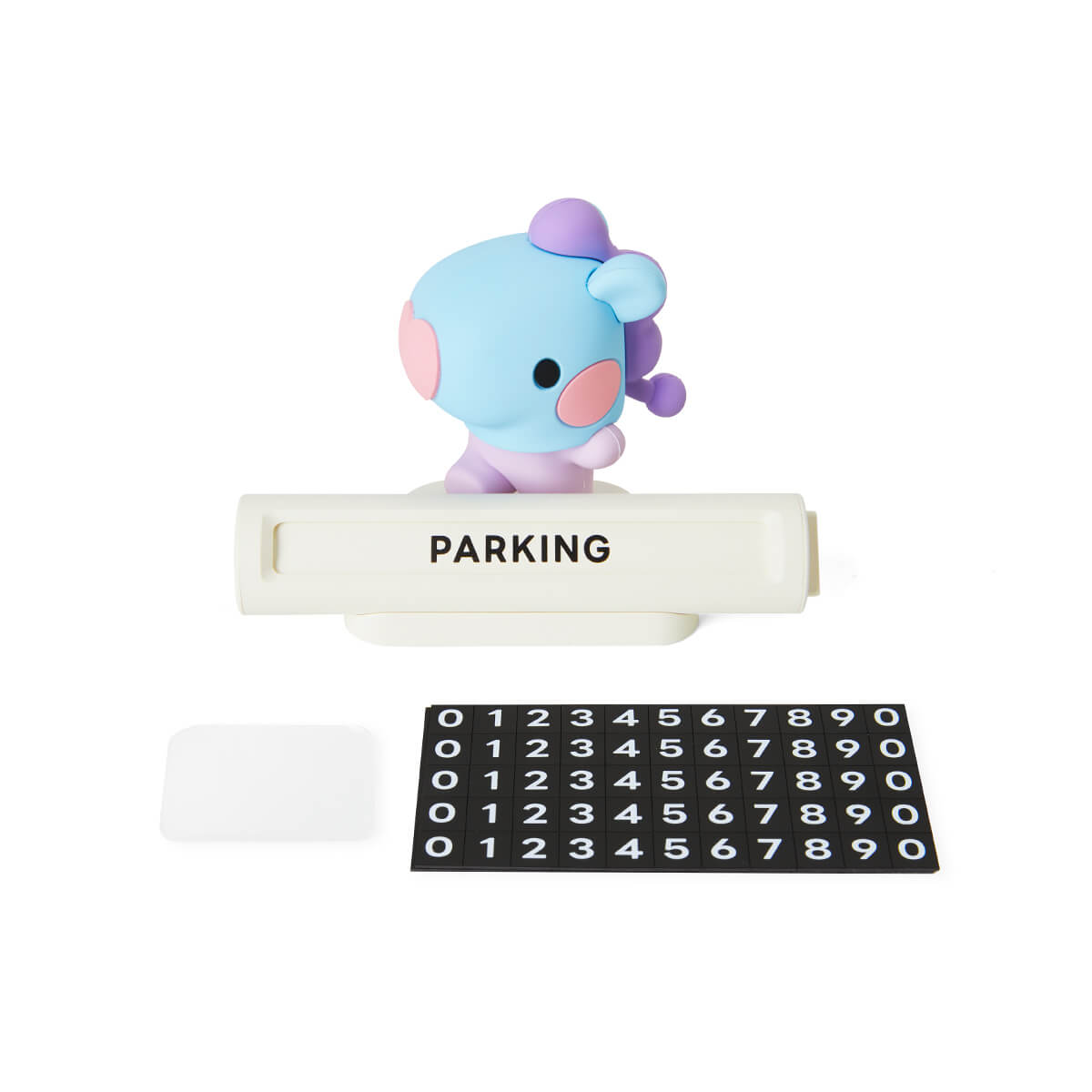 BT21 MANG minini Parking Phone Number Plate Accessories - Kpop Wholesale | Seoufly