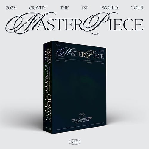 CRAVITY - THE 1ST WORLD TOUR [MASTERPIECE] KiT VIDEO Ver. Tour DVD - Kpop Wholesale | Seoufly